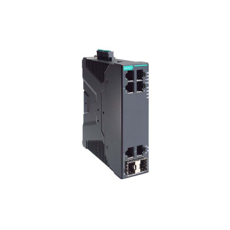 Moxa SDS-3006-2GTXSFP 6埠 Layer 2 智慧型乙太網路交換器